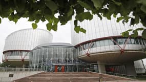 Vue de la Cour européenne des droits de l'Homme, à Strasbourg.