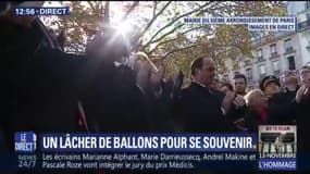 Commémorations du 13-Novembre: un lâcher de ballons organisé devant la mairie du 11e pour rendre hommage aux victimes 