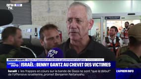 Israël: "Ce n'est pas un moment facile pour nous mais nous allons triompher", affirme le député d'opposition et membre du gouvernement d'urgence, Benny Gantz