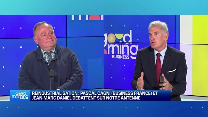 Réindustrialisation : Pascal Cagi et Jean-Marc Daniel débattent sur BFM Business
