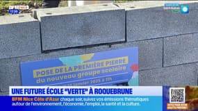 Roquebrune-Cap-Martin: la première pierre de la future école "verte" posée