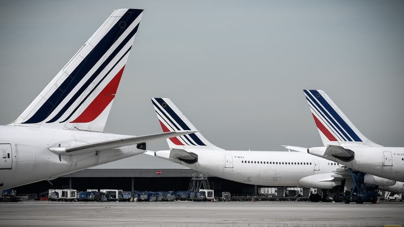 Le taux de grévistes reste stable chez Air France. (image d'illustration) 