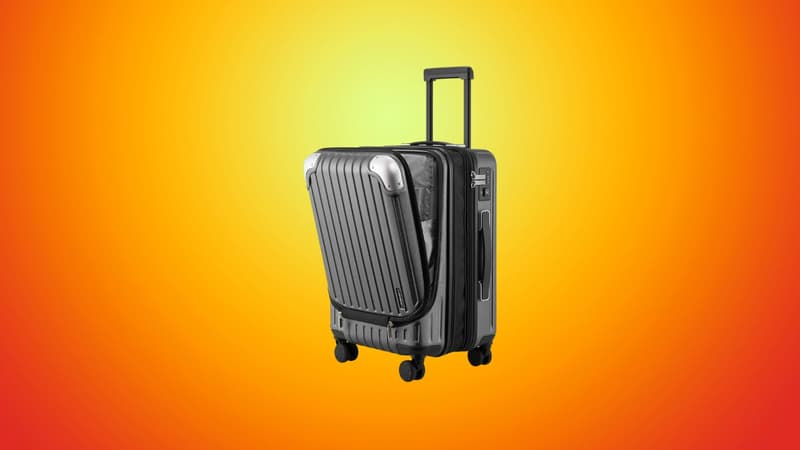 Découvrez cette valise cabine résistante et design à un prix affolant pendant quelques heures