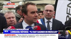 Budget de la défense : "On est en train de reprendre en masse musculaire", affirme le ministre des Armées Sébastien Lecornu