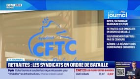 Retraites : les syndicats en ordre de bataille