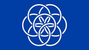 Le drapeau international de la planète Terre