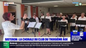 À la rencontre du club de Capucins, la chorale de Sisteron