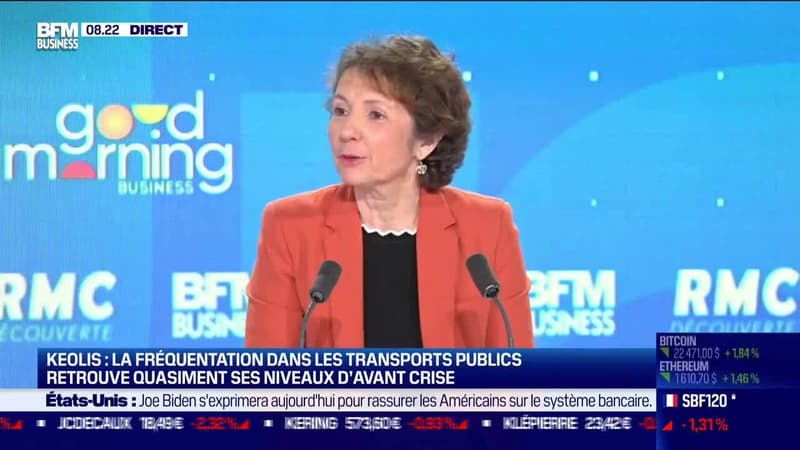 Marie-Ange Debon (Keolis): Transports publics, Keolis améliore ses performances en 2022 - 13/03