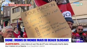 Grève du 7 février: 2500 manifestants à Dignes pour la police, plus de 4000 selon les syndicats
