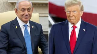 Le Premier ministre israélien, Benjamin Netanyahu, et le président américain, Donald Trump, le 7 novembre 2024 