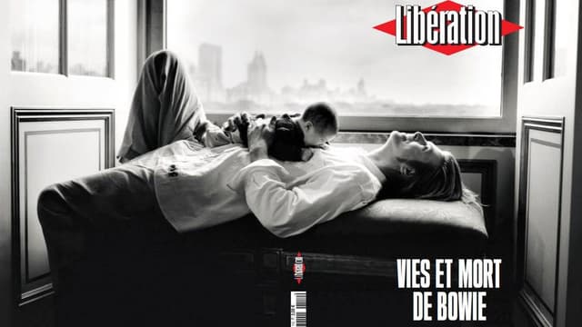 David Bowie en couverture de Libération
