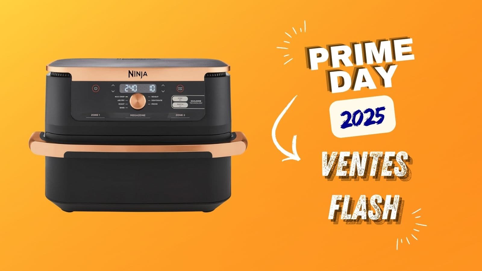 Airfryer Ninja Foodi à 194,99€ au lieu de 271,64€