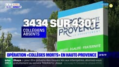 Haute-Provence: 80% des collégiens absents mardi pour l'opération "collège mort"