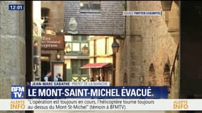 Le Mont Saint-Michel évacué: "Un individu a affirmé vouloir tuer des gendarmes", déclare le préfet de la Manche 