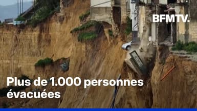 Tous les habitants dans un rayon de 4km évacués après un glissement de terrain en Sicile