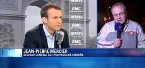 Jean-Pierre Mercier déplore "la provocation outrancière" d'Emmanuel Macron