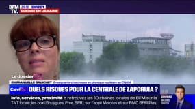 Destruction du barrage de Kakhovka: "Pas de danger avec [la centrale nucléaire] de Zaporijjia aujourd'hui", pour Emmanuelle Galichet, enseignante-chercheuse en physique nucléaire