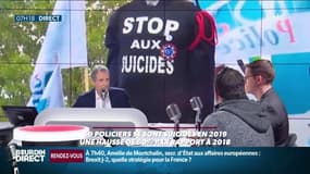 59 policiers se sont suicidés en 2019, une hausse de 60% par rapport à 2018