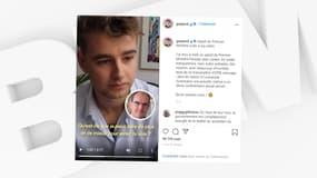 Gaspard, qui avait alerté sur la détresse des étudiants, a diffusé sur Instagram le 27 janvier 2021 une vidéo d'une conversation téléphonique avec Jean Castex.