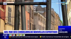 Aix-en-Provence: de nouvelles expertises sur la rue des Cordeliers après l'effondrement d'une cave la semaine dernière