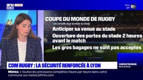 CDM Rugby : la sécurité renforcée à Lyon