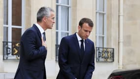 Image d'illustration - Jens Stoltenberg et Emmanuel Macron le 15 mai 2018