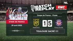 Nantes 1-5 Toulouse : Le Téfécé sacré, des Canaris broyés… Le goal replay de la finale