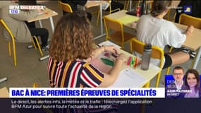 Nice: premières épreuves de spécialités du bac