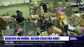 Bouches-du-rhône : 80 000 colis par jour