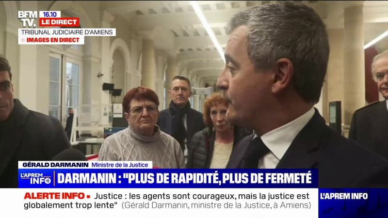 Gérald Darmanin sur l'inquiétude des syndicats de magistrats à la suite de sa nomination: 