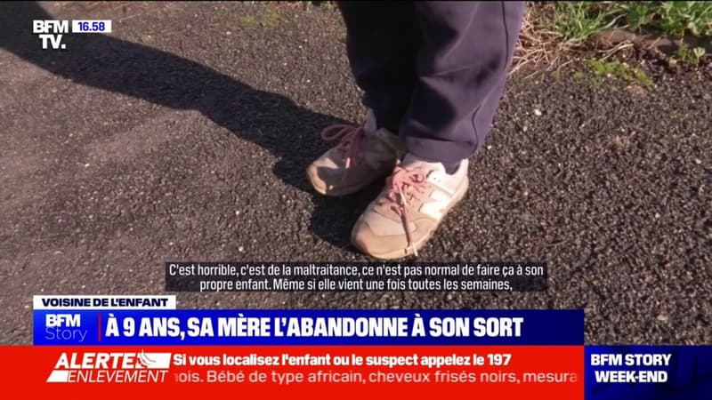 Ce n'est pas normal de faire ça à son propre enfant:  Une voisine de l'enfant de 9 ans délaissé par sa mère dans un appartement de Nersac (Charente) témoigne sur BFMTV