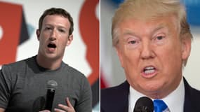 Donald Trump accuse le réseau social Facebook d'être contre lui. 