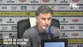 Losc : Galtier ne veut pas parler du podium