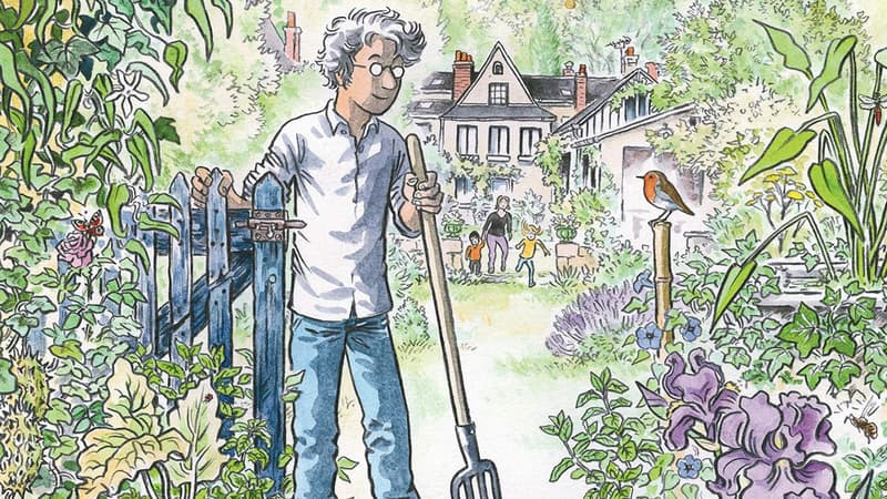 Détail de la couverture de la BD "L'Oasis"