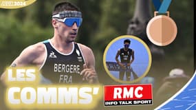 JO 2024 / Triathlon (H) : Les comms RMC, final incroyable et bronze pour Leo Bergère