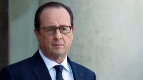 François Hollande à l'Elysée le 31 octobre 2014.
