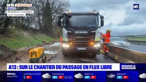 Suppression des barrières de péage entre Paris et Caen: le chantier est en cours sur l'A13
