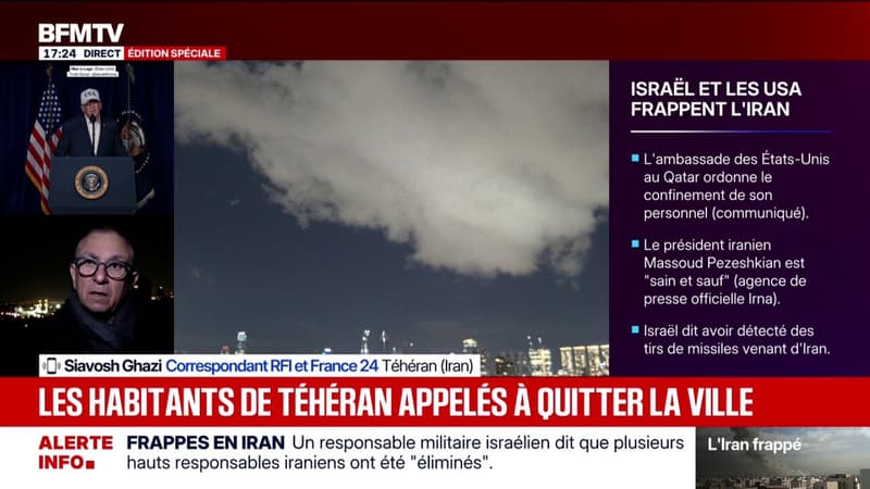 Iran: de nouvelles très fortes détonations entendues au sud de Téhéran