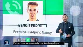 Benoit Pedretti revient sur la fin de sa carrière et son nouveau poste d'entraîneur adjoint à Nancy