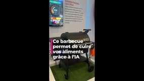 Ce barbecue permet de cuire vos aliments grâce à l'IA