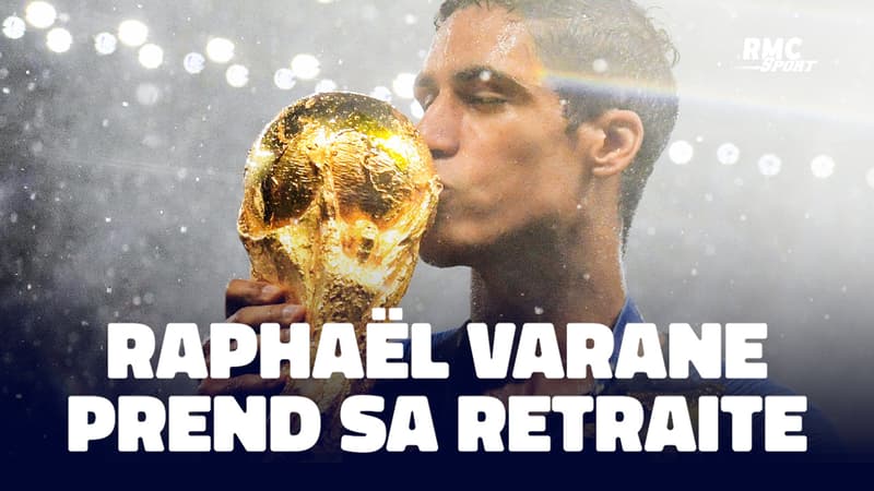 À 31 ans, Raphaël Varane annonce prendre sa retraite