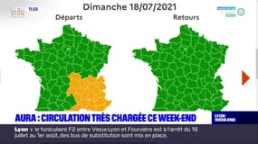 Auvergne-Rhône-Alpes: une circulation très difficile ce samedi sur les routes pour les départs en vacances