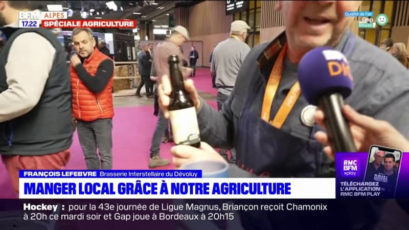 Une bière du Dévoluy présentée au salon de l'Agriculture