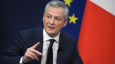 Le ministre de l'Économie Bruno Le Maire.