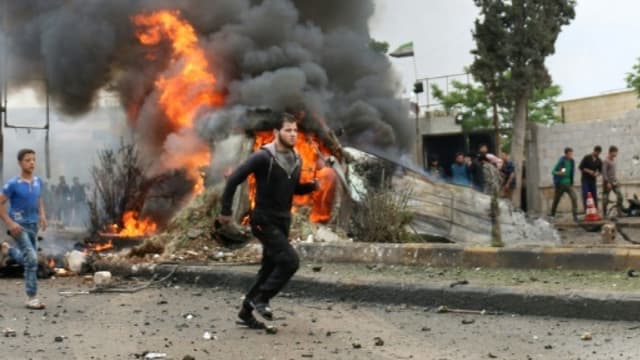 Une équipe de sécurité de l'ONU a essuyé des tirs lors d'une mission de reconnaissance à Douma en Syrie.