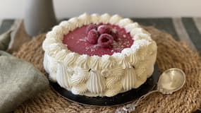 Le vacherin glacé de chez Papilla, à Chateauneuf-Grasse.