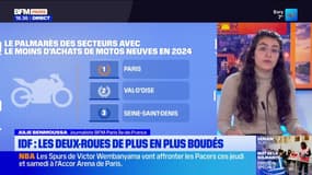 Île-de-France: la baisse d'immatriculation de deux-roues s'accélère