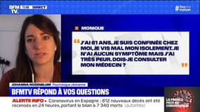 J'ai 81 ans, je suis seule et j'ai peur, dois-je consulter mon médecin ? 