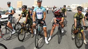 Tom Boonen au départ de la 1ere étape