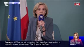 Valérie Pécresse, à propos des "Macron assassin" scandés au meeting de Zemmour: "On ne laisse pas dire ce genre de choses"